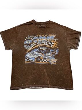 VAN HALEN RACING 84 T-shirt size Large retro